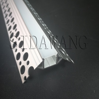 Corner Plaster trimless Led profile