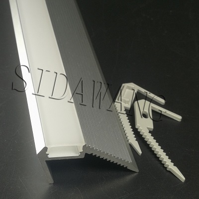 Stair Step Nosing Perfis De Aluminio