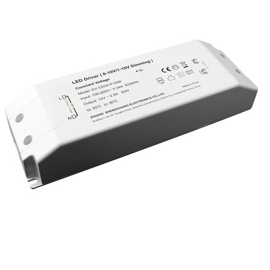 30W C.V. 0/1-10V Dimmable Driver