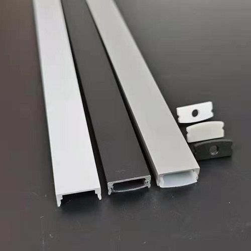 White /Black Led aluminum profile