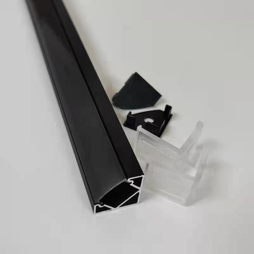 Black Corner Led Aluminum profile