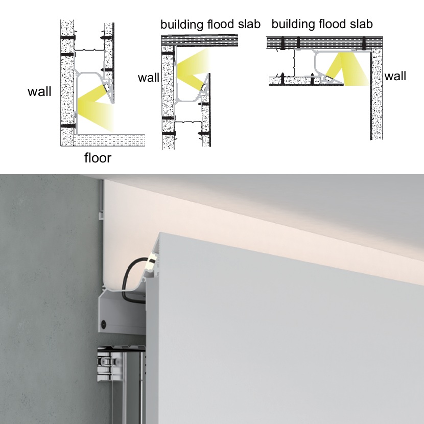 Sheetrock Indirect Cove Light Aluminum Channel