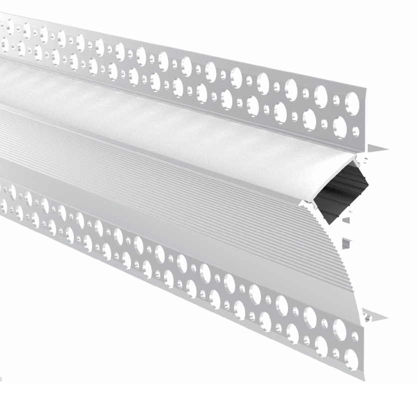 Trimless Recessed Aluminium Profile for Drywall