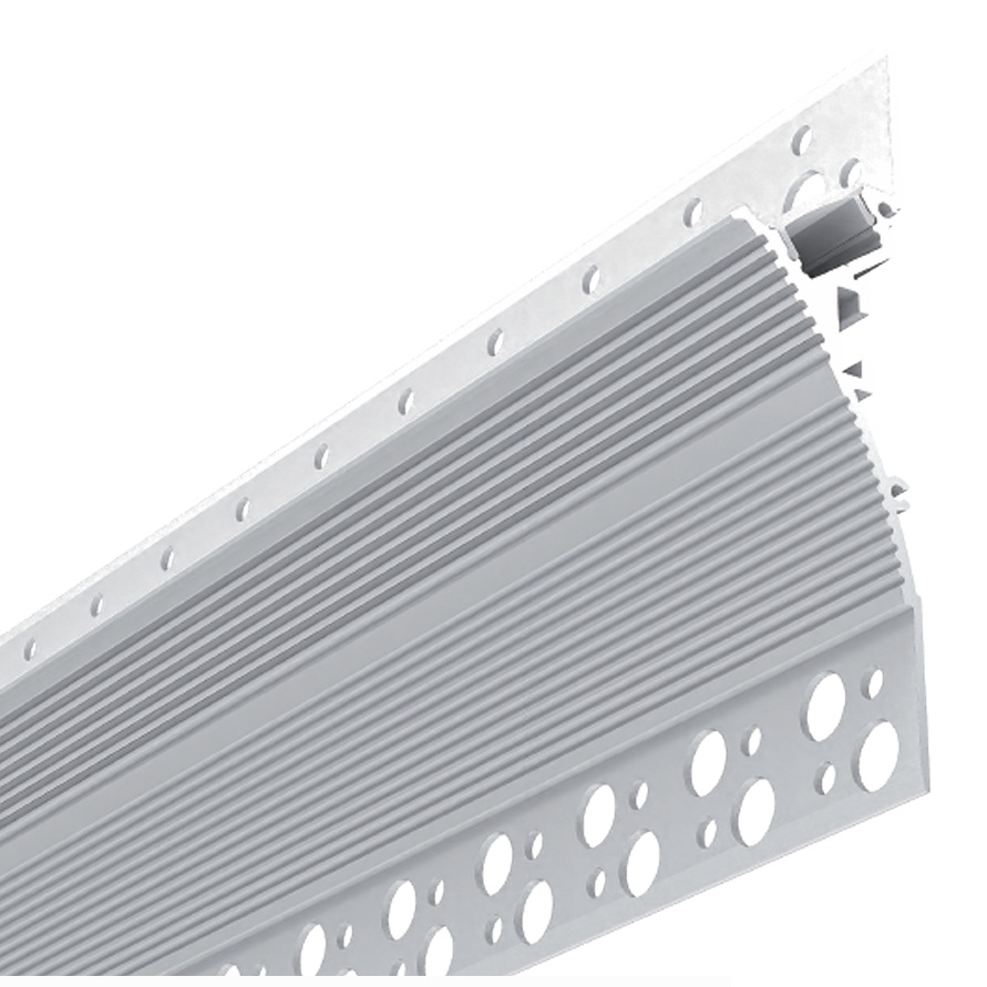 Wall washer aluminium profile for led strips